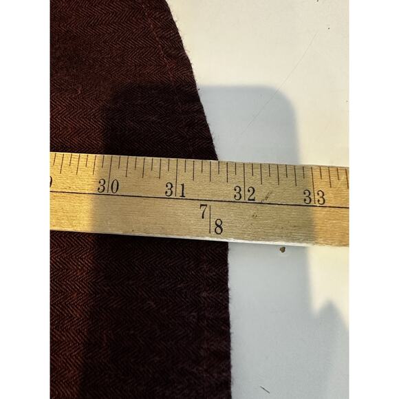 prAna XL Men Flannel Button Up Shirt Hiking Outdoor Organic Cotton M23170384 Z23 - Picture 8 of 9